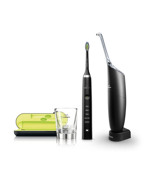 DiamondClean & Airfloss Ultra Black Bundle Pack